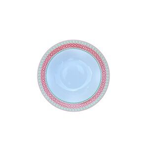 Fitz and Floyd Sonoma 10" Serving Bowl  Red‎ Green Accent